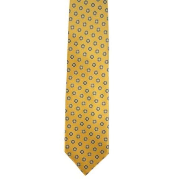 ERMENEGILDO ZEGNA Floral Print Men's Neck Tie
